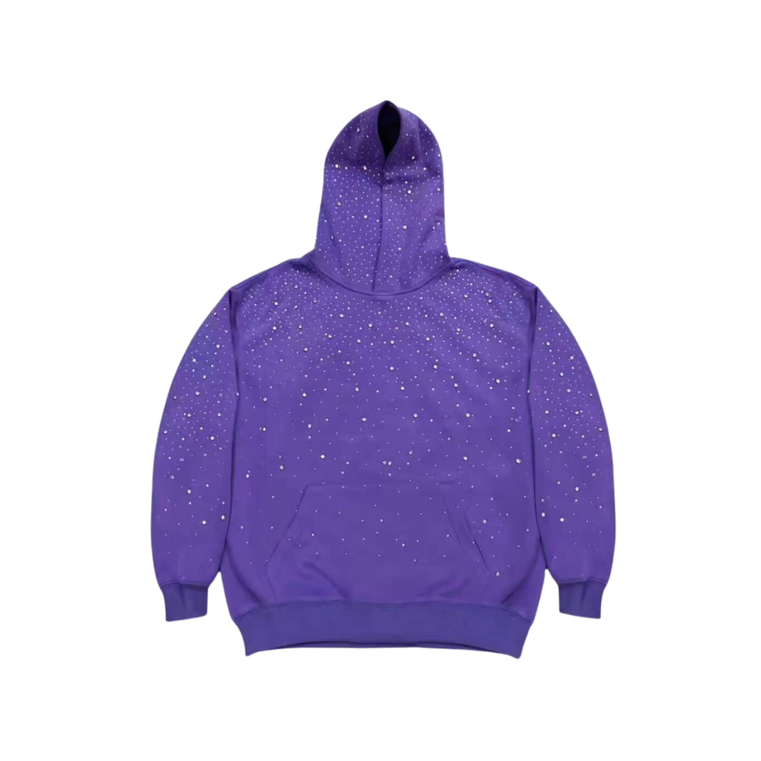 Aallyva Rhinestone Hoodie