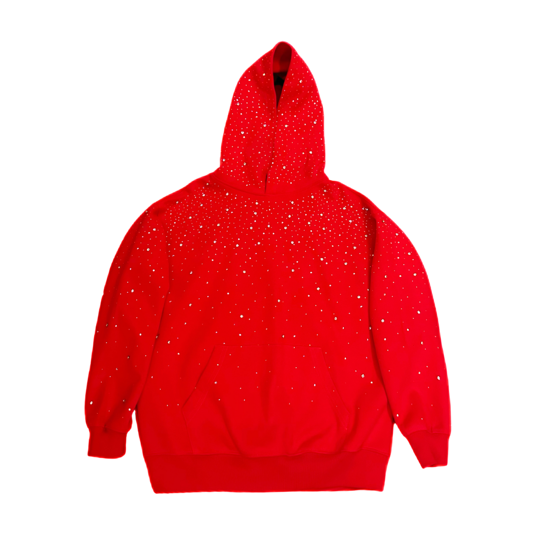 Viral Aallyva Rhinestone Hoodie